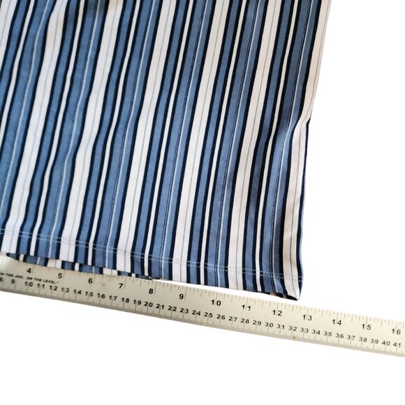 J for Justify Jumpsuit Women's Size 3X Striped Tube Top Wide Leg - Picture 7 of 12